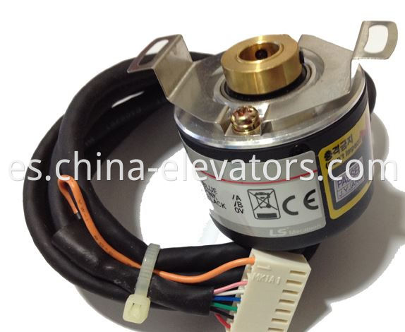 Codificador rotatorio para motor de puerta de ascensor Hyundai H40-8-2500UL Rotary Encoder for Hyundai Elevator Door Motor H40-8-2500UL